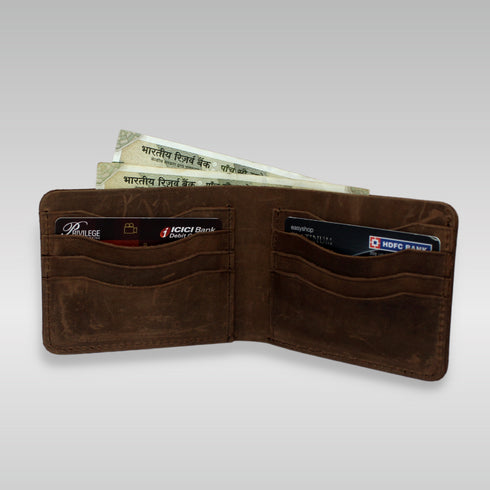 BullRider Rugged Genuine Leather Wallet